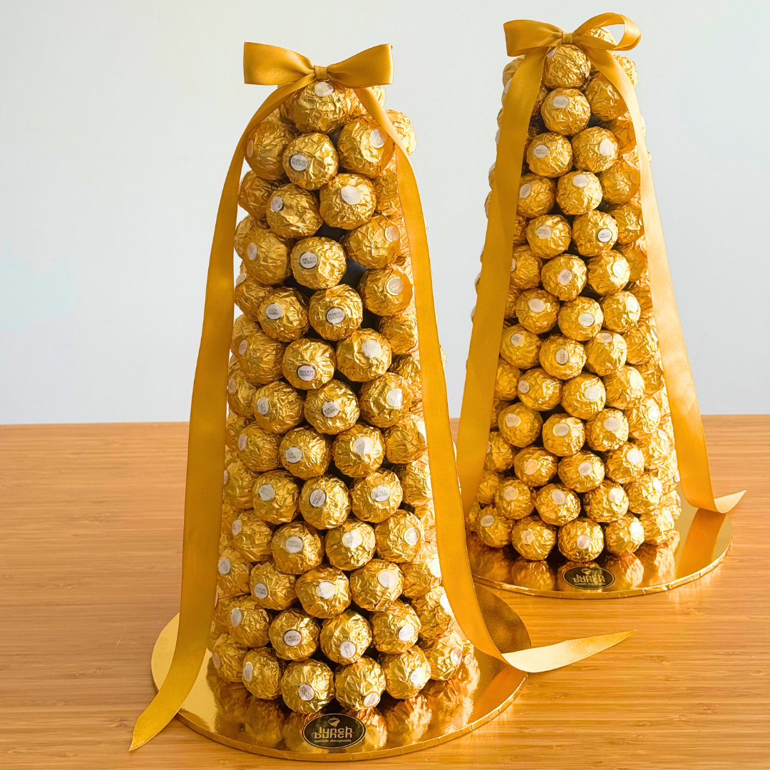 Edible Ferrero Rocher centrepiece for birthday events and corporate celebrations