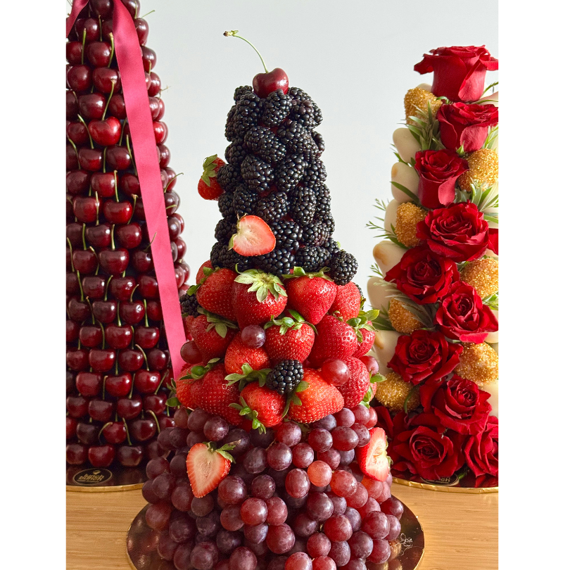 Mixed Berry Tower