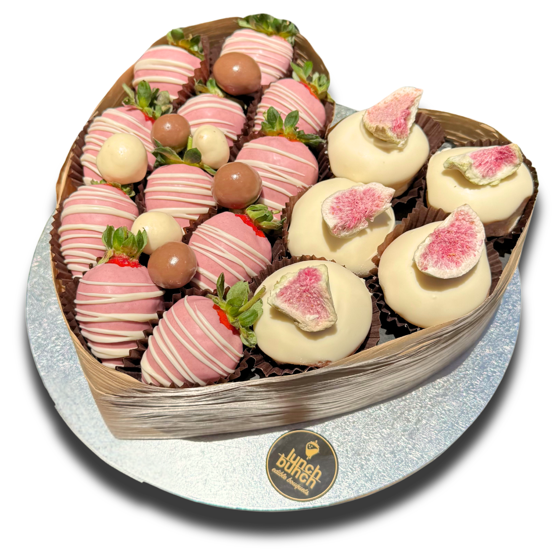 Valentine’s Day chocolate gift for her, Chocolate-dipped strawberries gift Melbourne and adelaide delivery