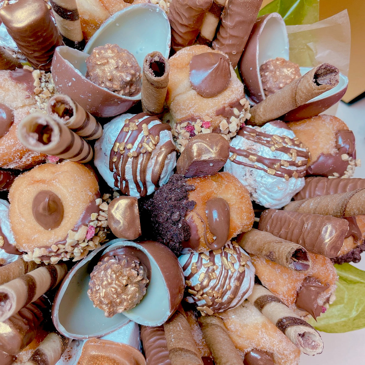 donut bouquet large, doughnut delivery