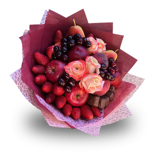 Cardinal Fruit Bouquet