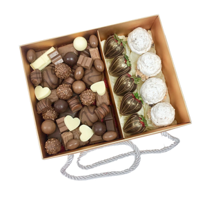 Merci chocolate mixed with whitman's chocolate and lindt box of chocolates same day delivery Adelaide gifts