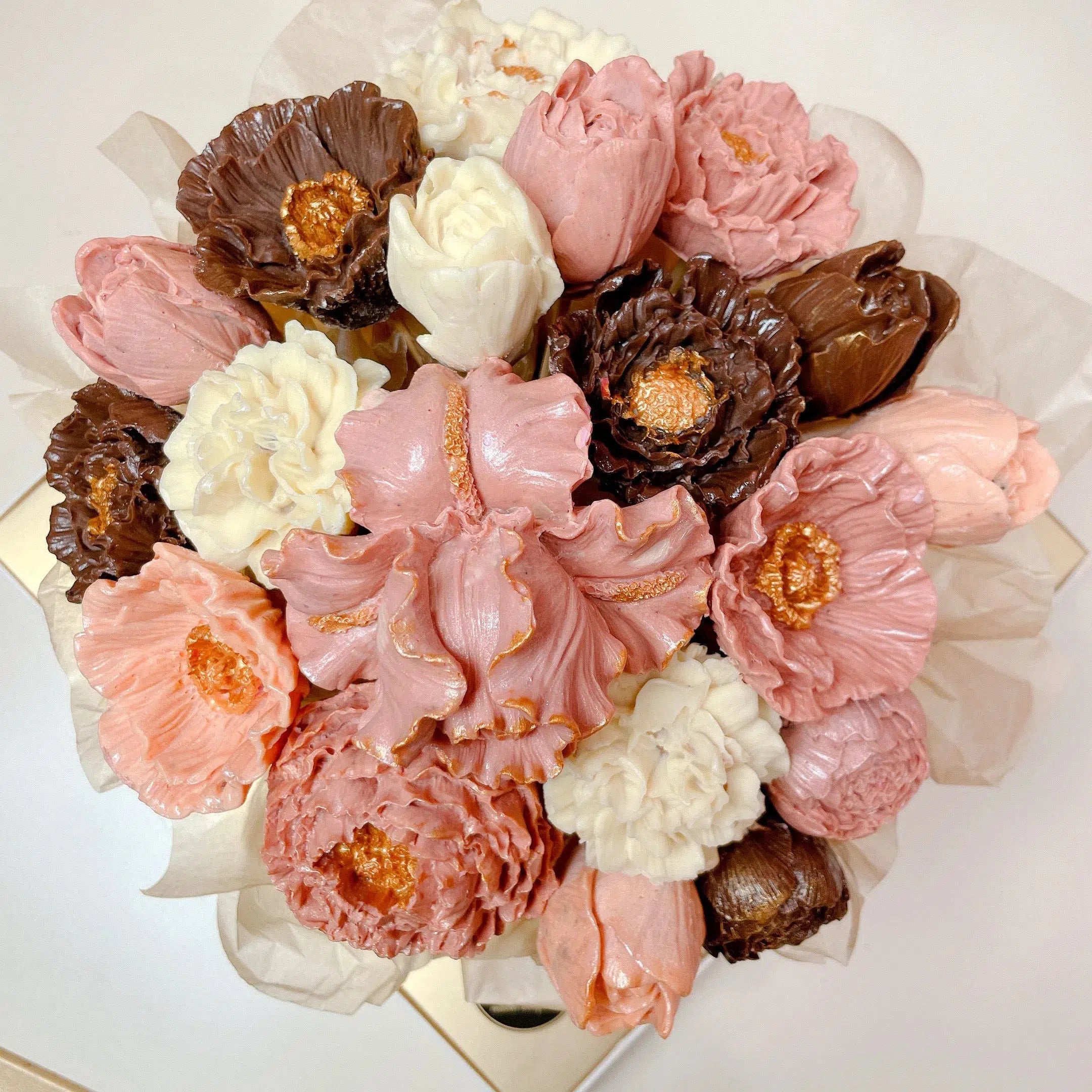 Chocolate Flowers Bouquet Dusk-Chocolate Bouquet-Lunch Bunch