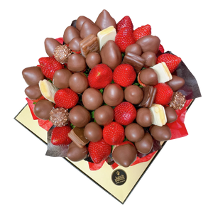 Christmas Chocolate Strawberry Bouquet