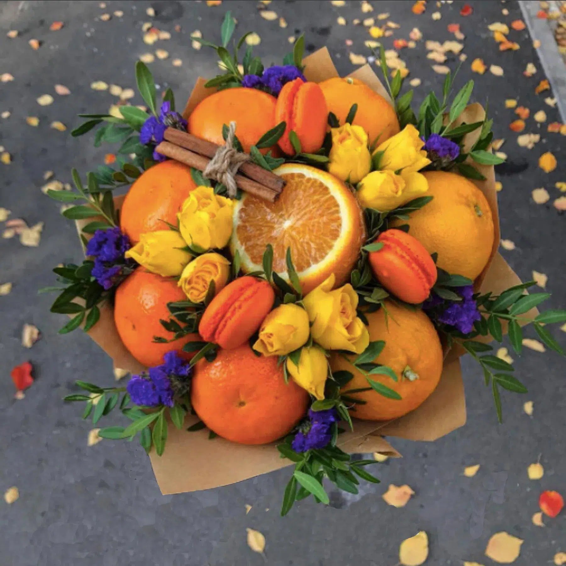 Citrus Fruit Bouquet-Fruit Bouquets-Lunch Bunch