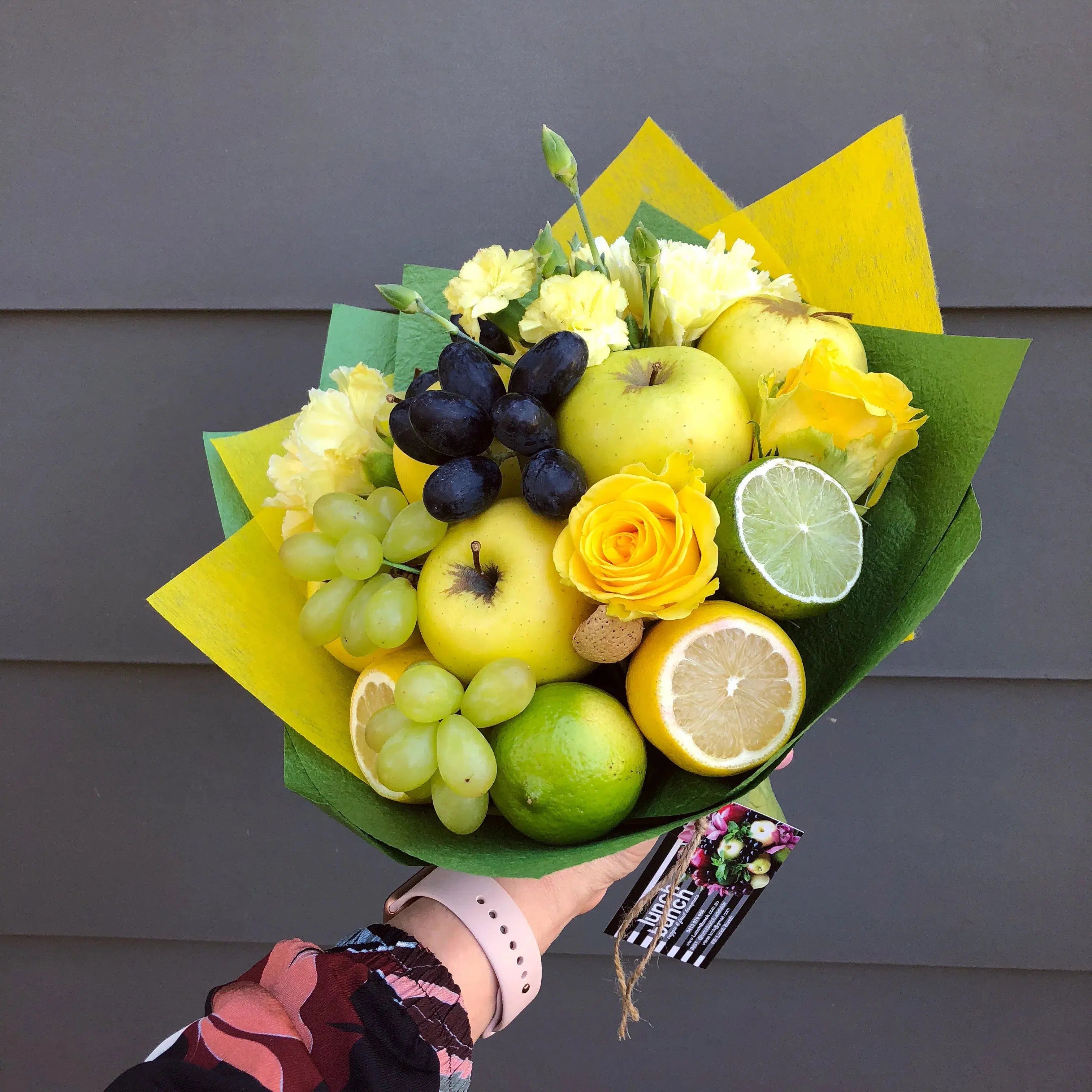 Morning Ray Fruit Bouquet-Fruit Bouquets-Lunch Bunch