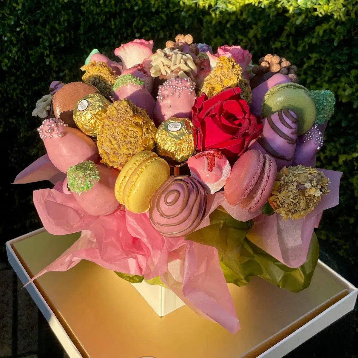 macarons dessert box delivery, same day delivery gift near me