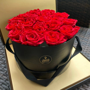 Preserved Roses Box 18 Red