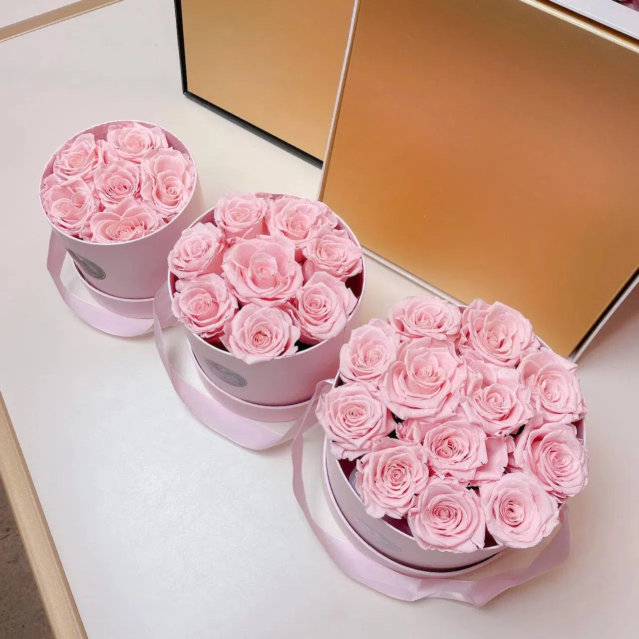 Preserved Roses Box preserved-deluxe-box, eternal roses, infinity roses, everlasting flowers, same day delivery gifts online, valentines day gift , romantic gift for her , pink roses box