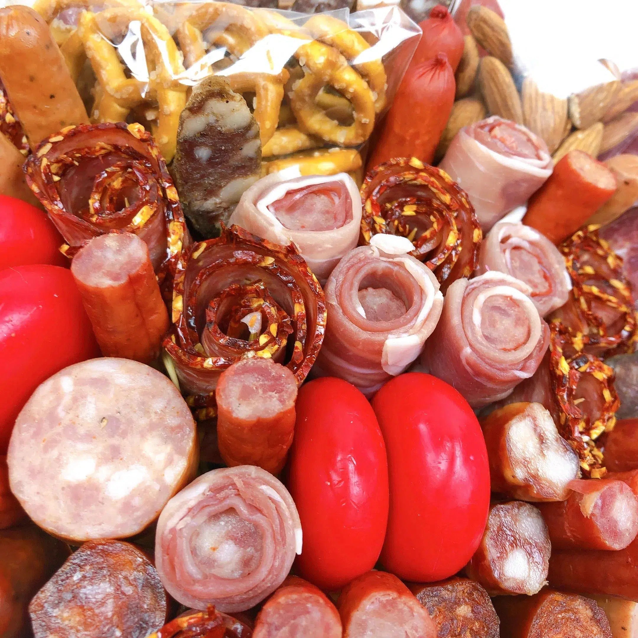 Hand made savoury snack gift box savoury give hamper best savory gift baskets by LunchBunch