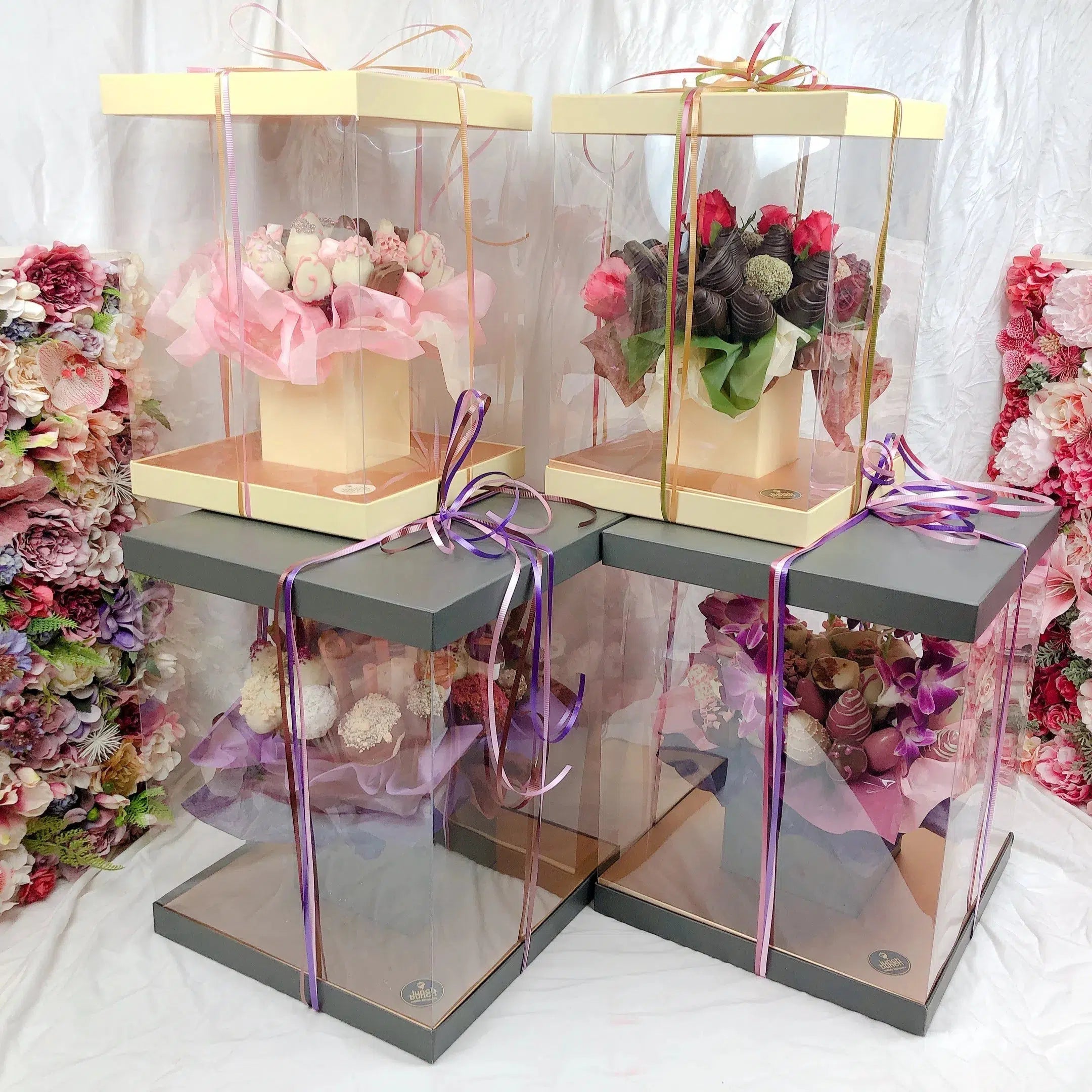 Impulse Protein Balls & Strawberries Bouquet