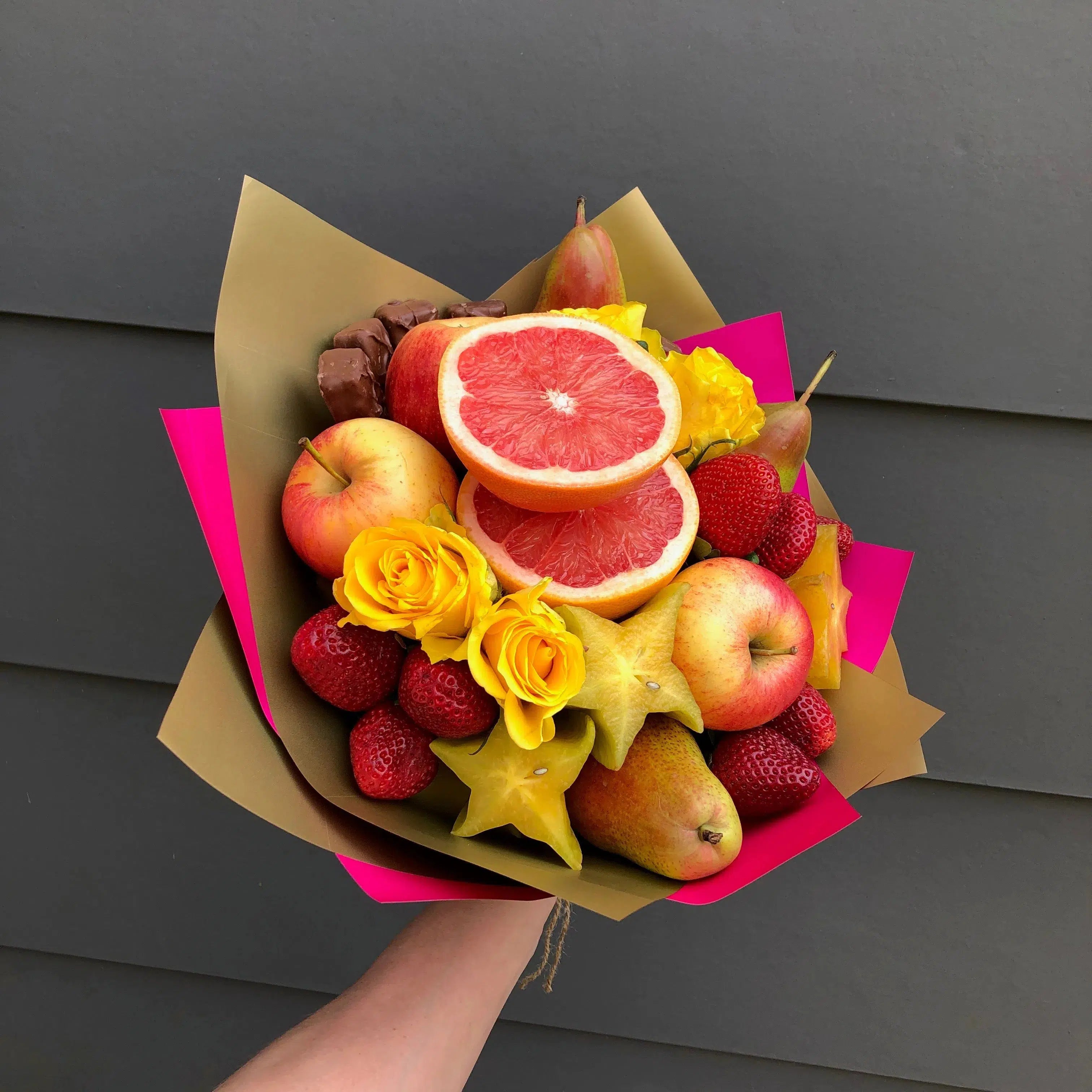 Sunrise Fruit Bouquet-Fruit Bouquets-Lunch Bunch