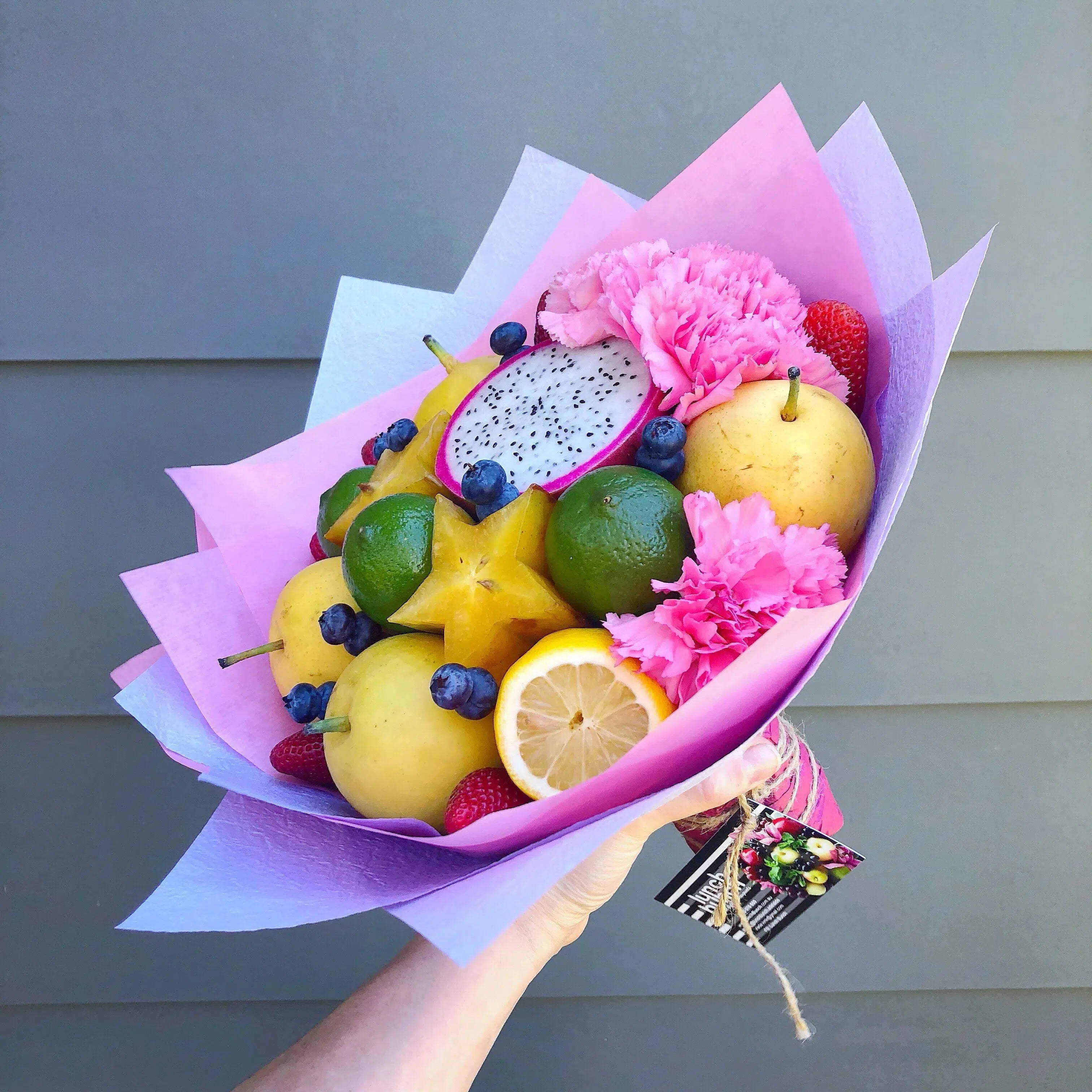 Sunrise Fruit Bouquet-Fruit Bouquets-Lunch Bunch