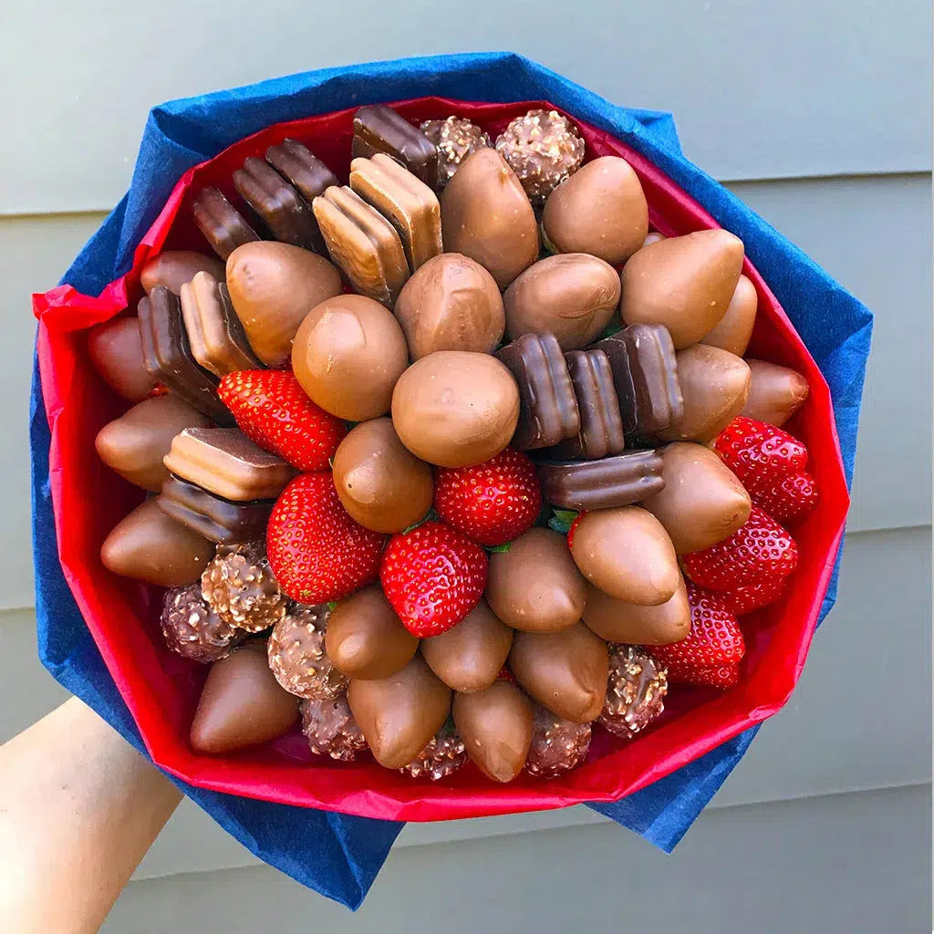 Chocolate Bouquet, Sweet Blooms Edible Gift, Adelaide delivery dessert
