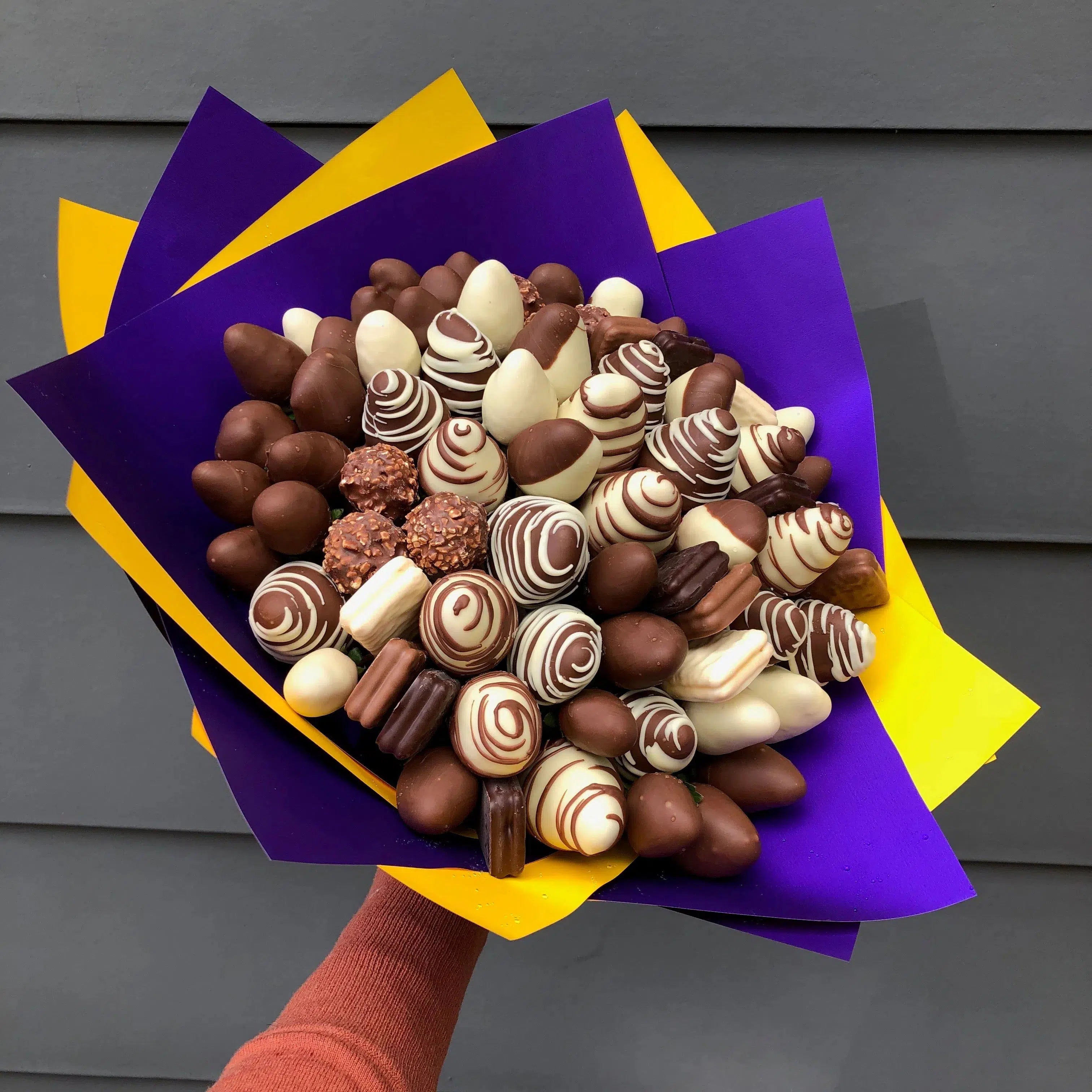 Chocolate Bouquet, Sweet Blooms Edible Gift, Adelaide delivery dessert