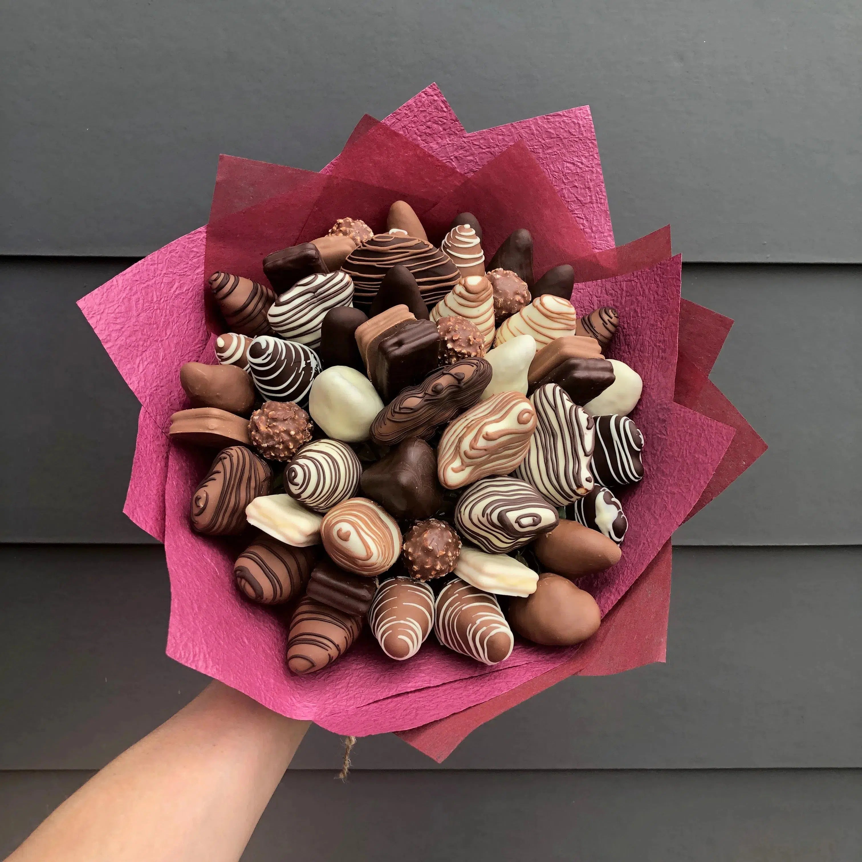 Chocolate Bouquet, Sweet Blooms Edible Gift, Adelaide delivery dessert