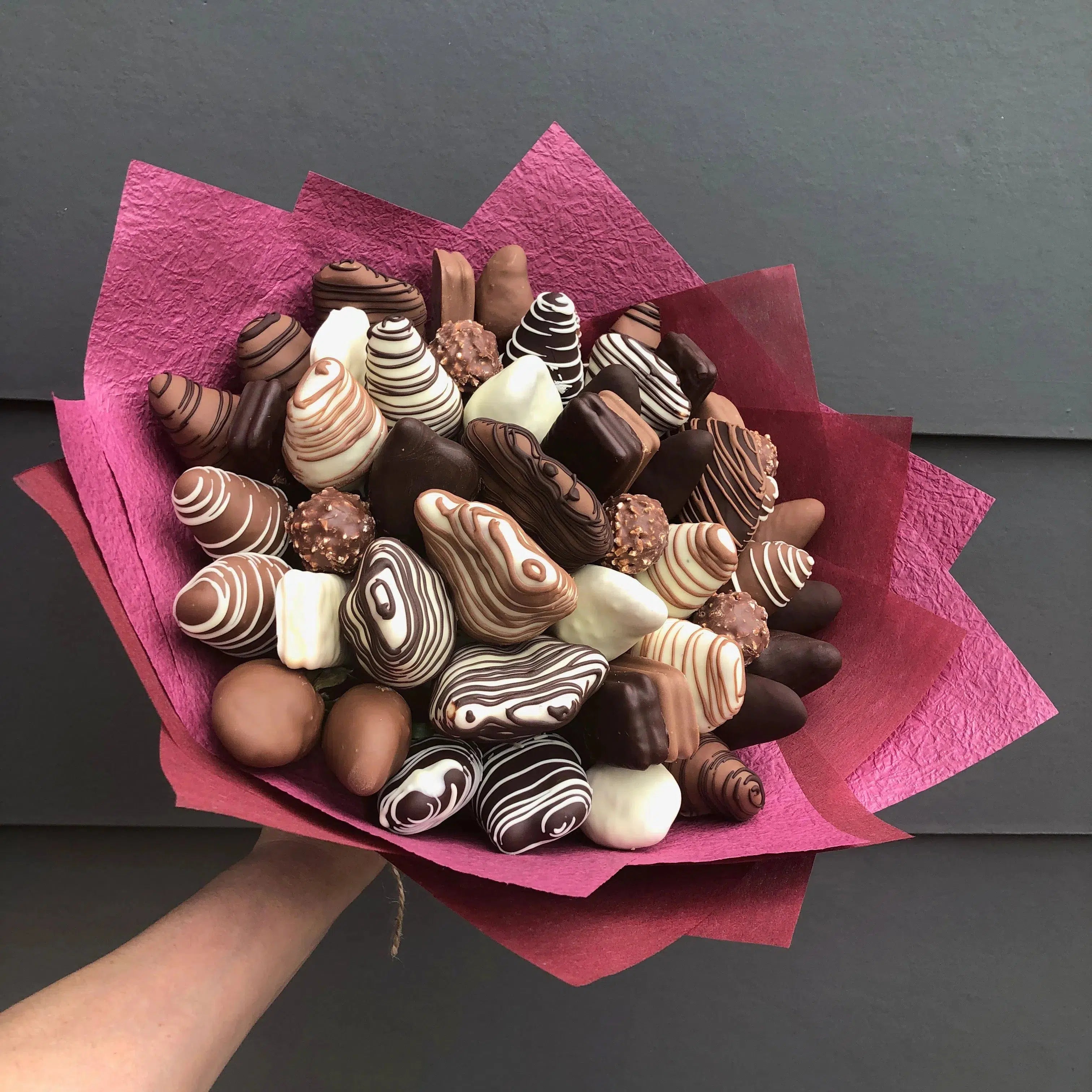 Chocolate Bouquet, Sweet Blooms Edible Gift, Adelaide delivery dessert