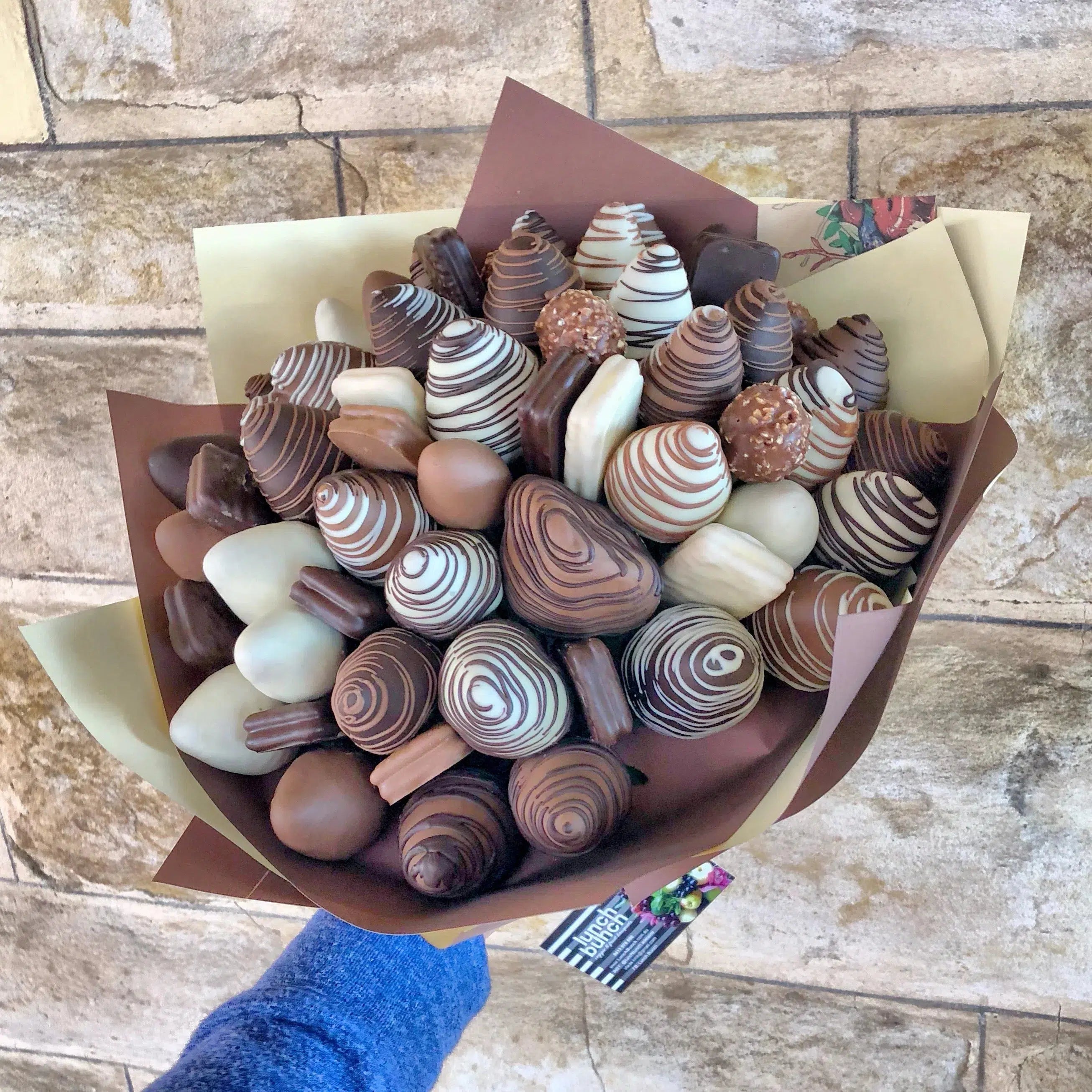 Chocolate Bouquet, Sweet Blooms Edible Gift, Adelaide delivery dessert