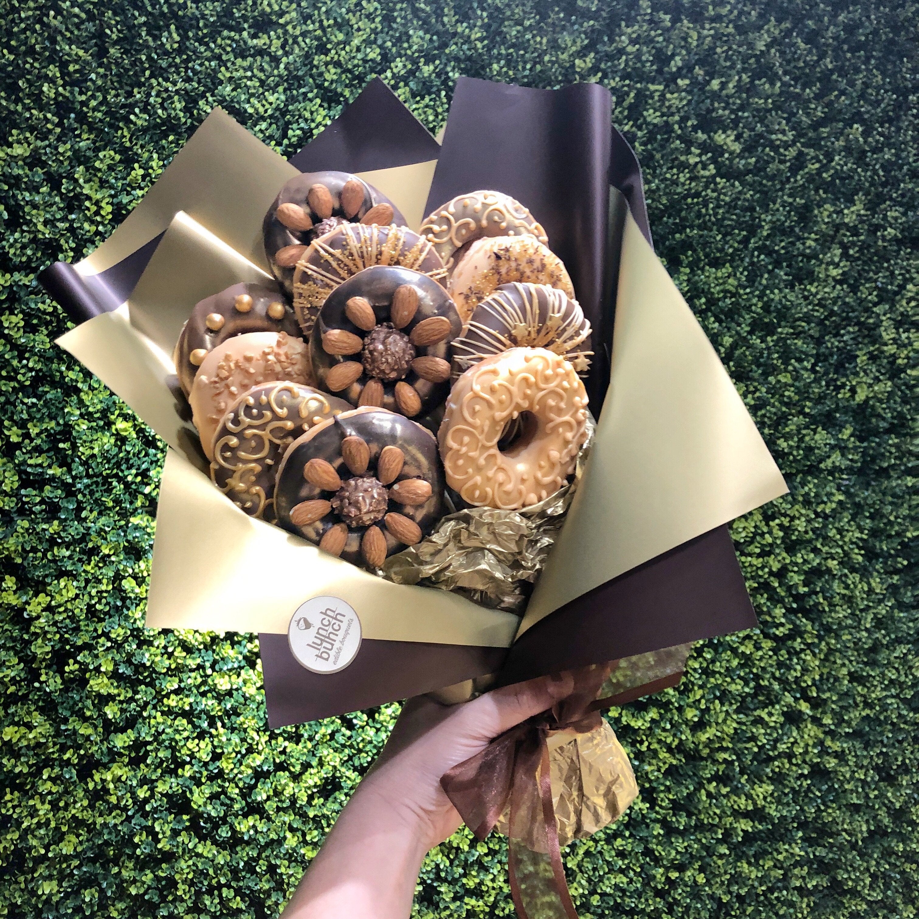 Luxury doughnut bouquet same day delivery Adelaide order online