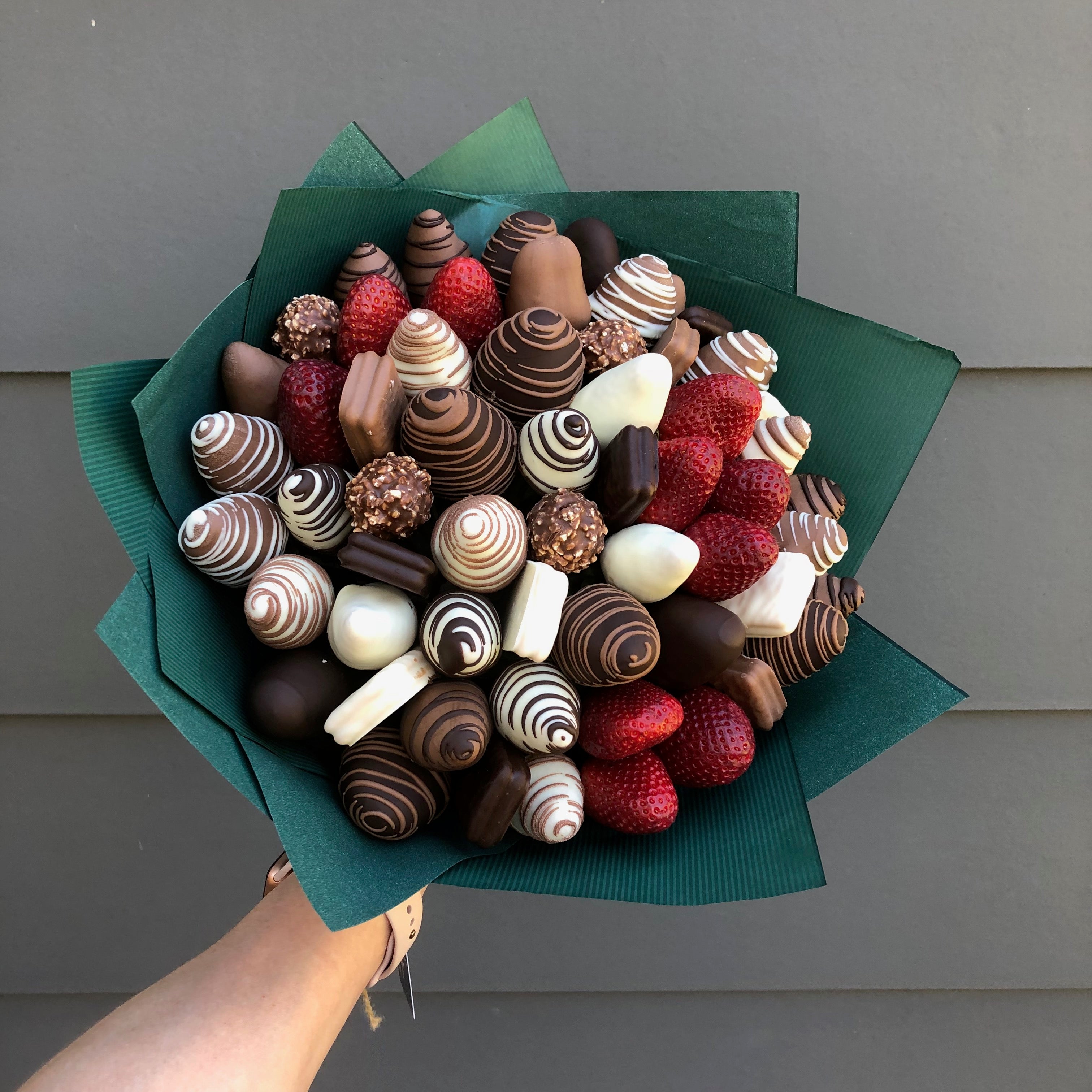 Chocolate Bouquet, Sweet Blooms Edible Gift, Adelaide delivery dessert 