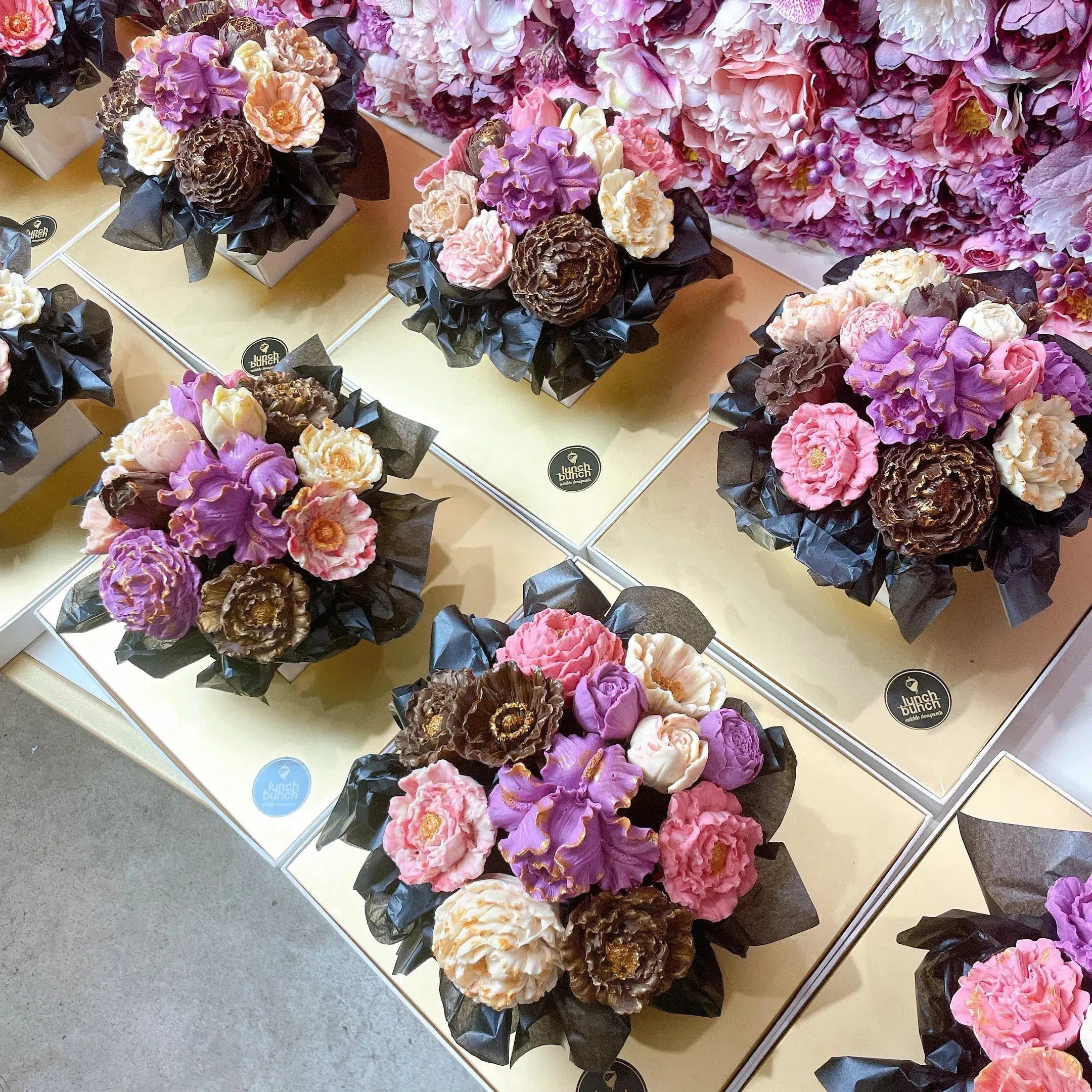 Chocolate Flowers Bouquets-Lunch Bunch