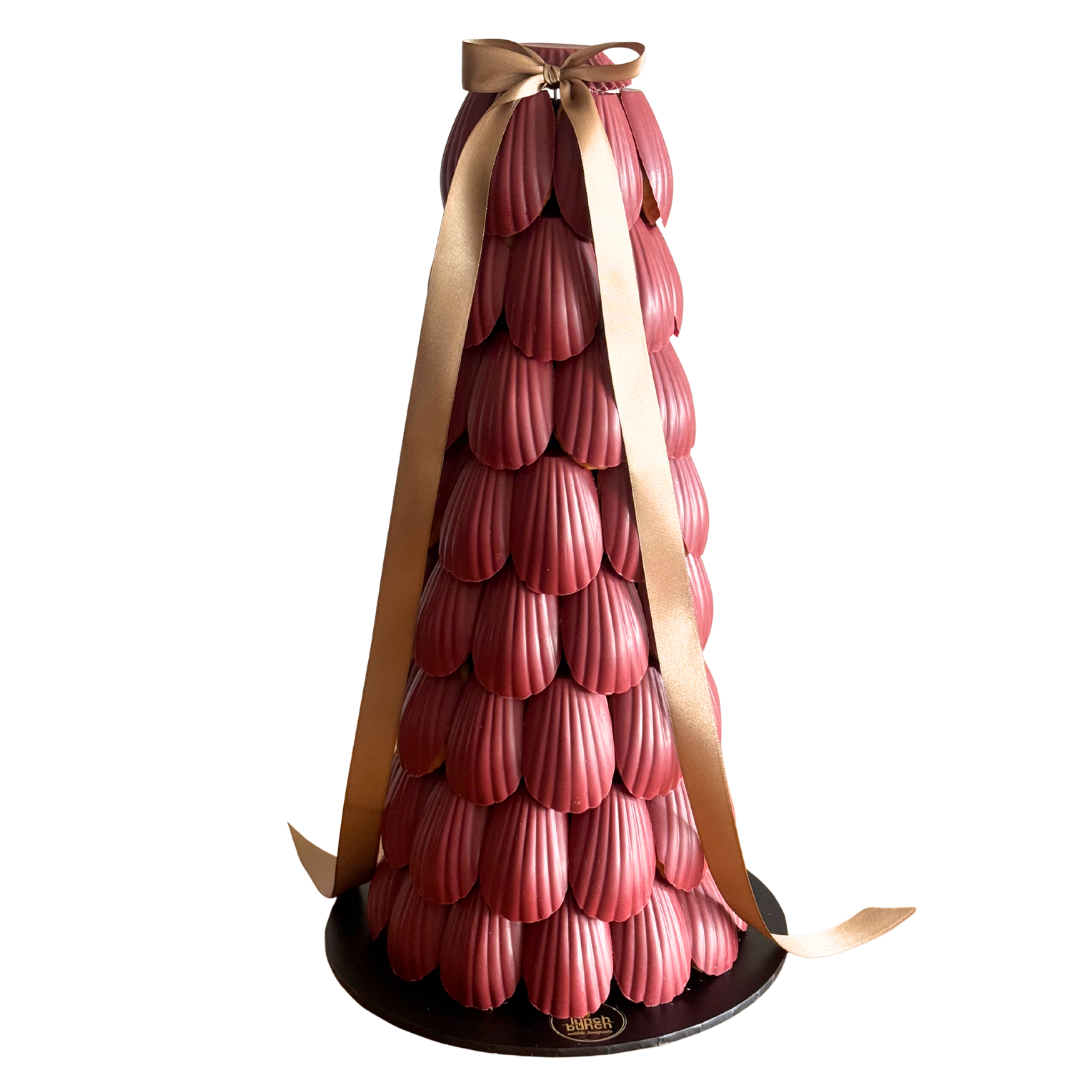 Burgundy Madeline Cake Tower