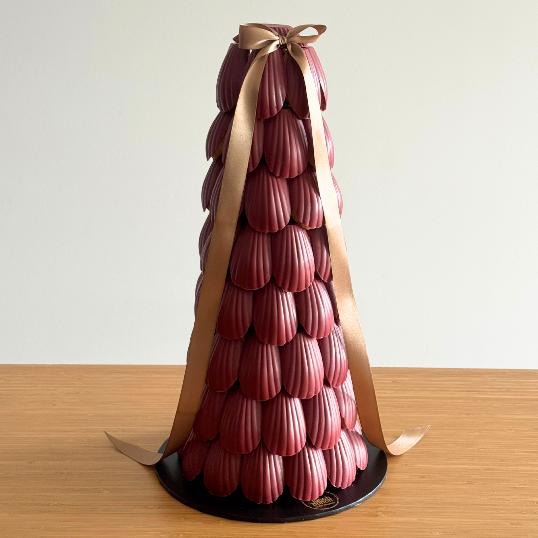 Burgundy Madeline Cake Tower