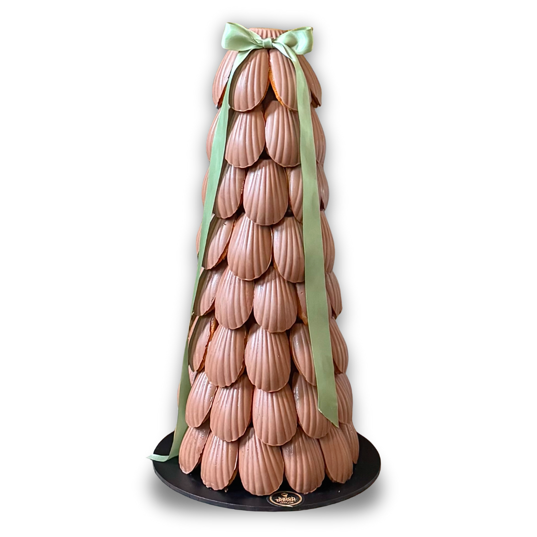 Chocolate wedding tower madeline cake, event catering melbourne and adelaide