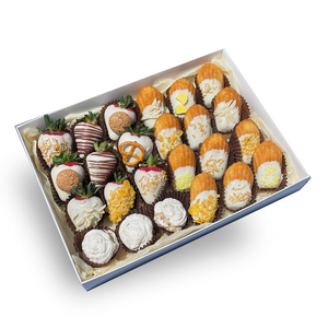 chocolate strawberries, luxury desserts, luxury sweets, chocolate dessert box, dessert box gift, online gifts adelaide delivery, sweet treat box, treat gift box, gift hamper adelaide