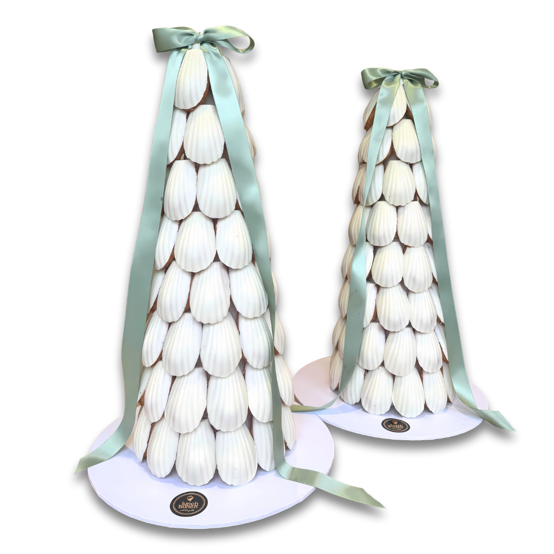 Cone-shaped Wedding Towers Madeline Cakes for dessert table, even catering Melbourne and Adelaide