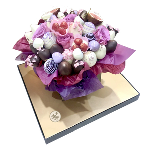 Delicious Chocolate Bouquet is great for Mother's Day Gift or a Thank you Gift with a charm.