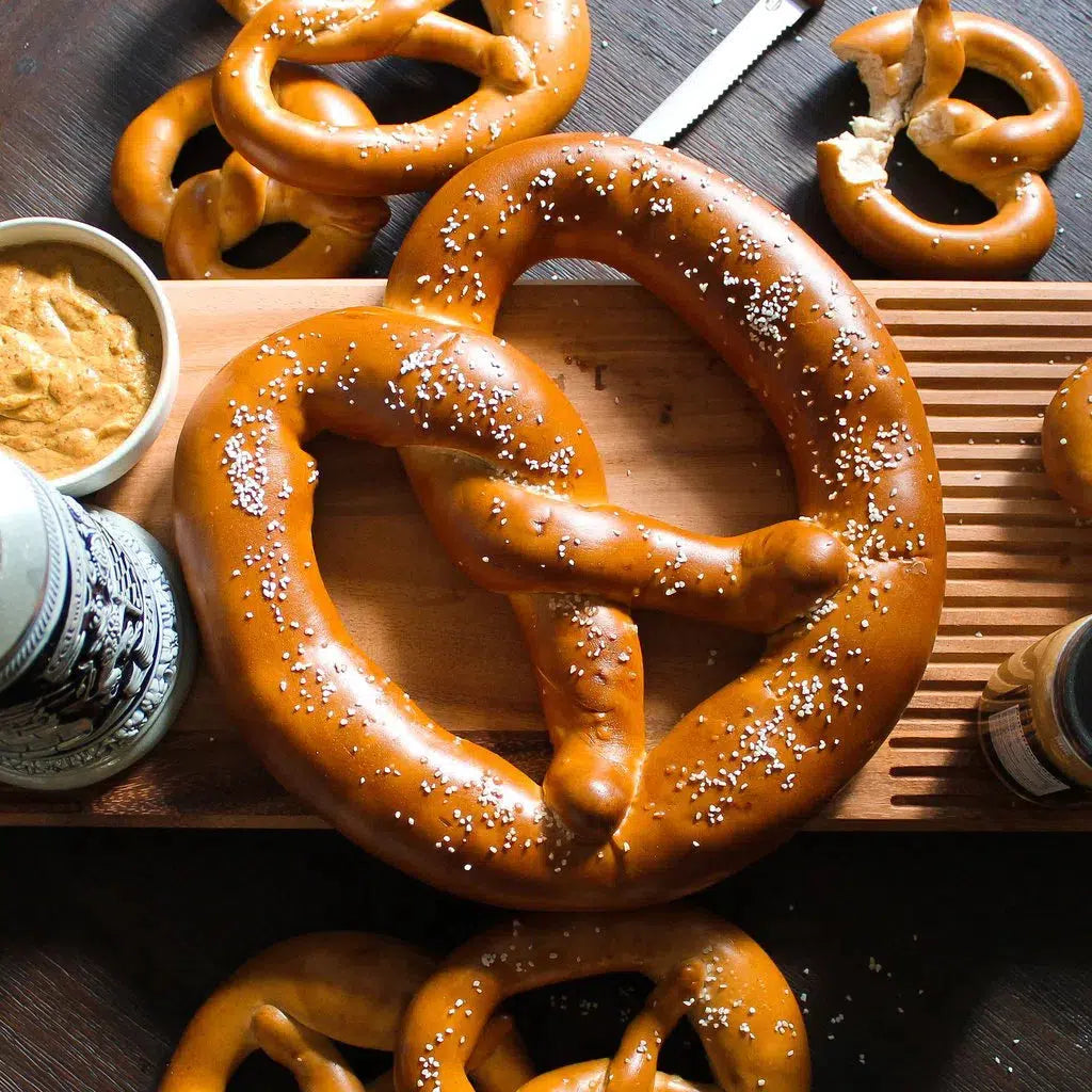 Bavarian Pretzel for gourmet edible bouquet Meat & Cheese Lunch Bunch