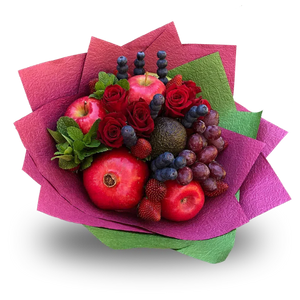 Blueberry Dance Fruit Bouquet-Fruit Bouquets-Lunch Bunch