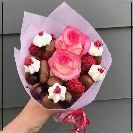 Bridesmaids' Sweet Edible Bouquet-Bouquets-Lunch Bunch