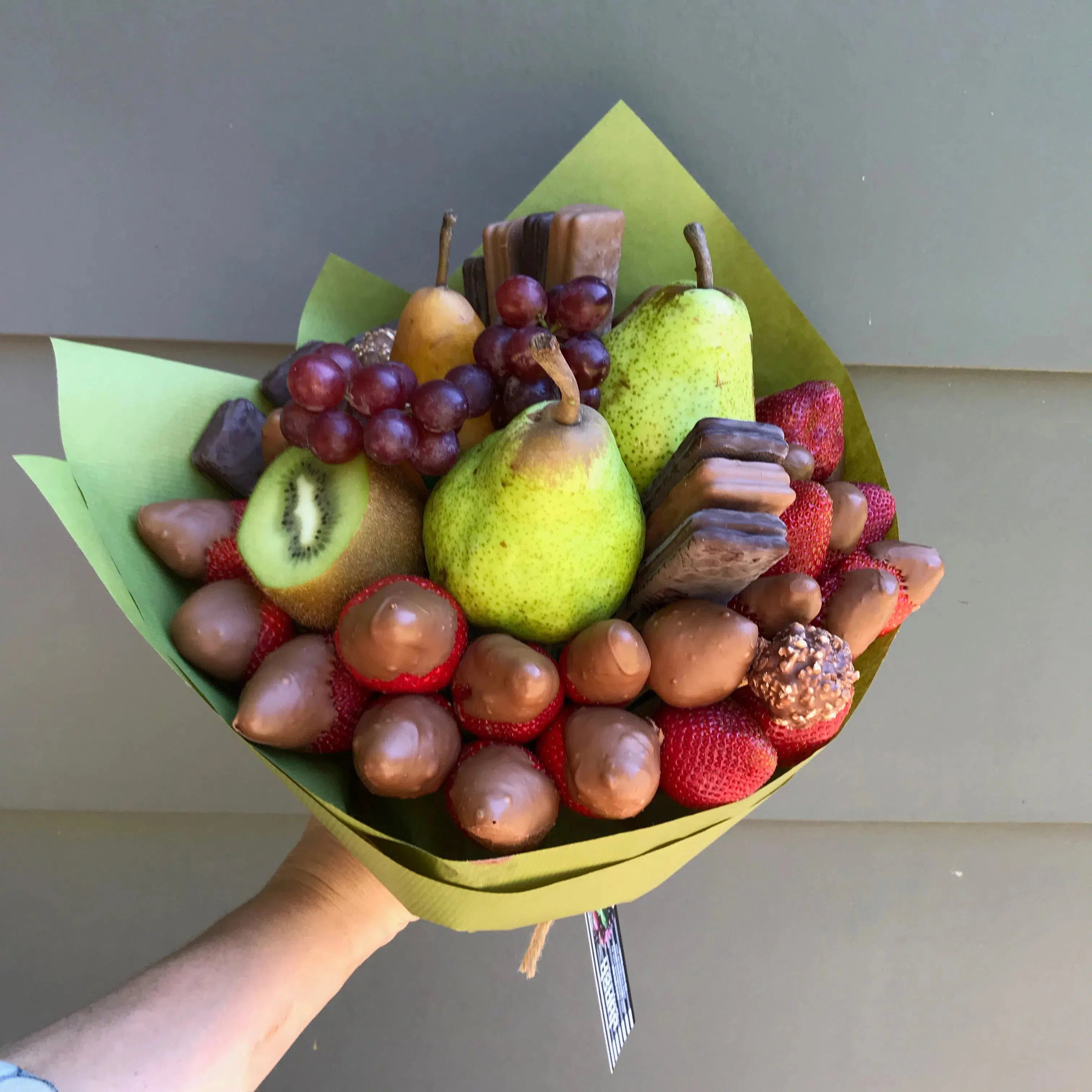 Cardinal Fruit Bouquet-Fruit Bouquets-Lunch Bunch