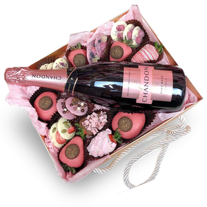 ChocoBerries, Mendiants, Donuts & Pink Chandon Hamper