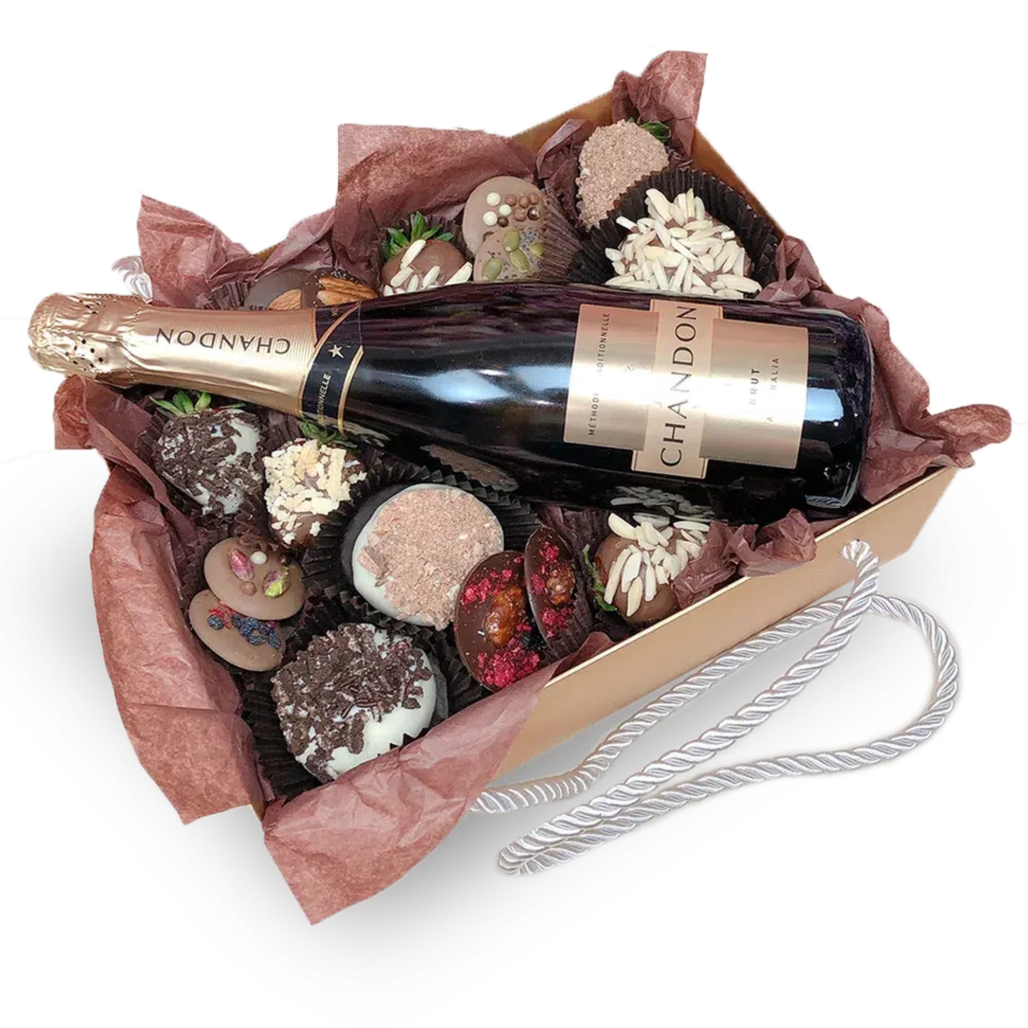 ChocoBerries, Mendiants, Donuts & Gold Chandon Hamper