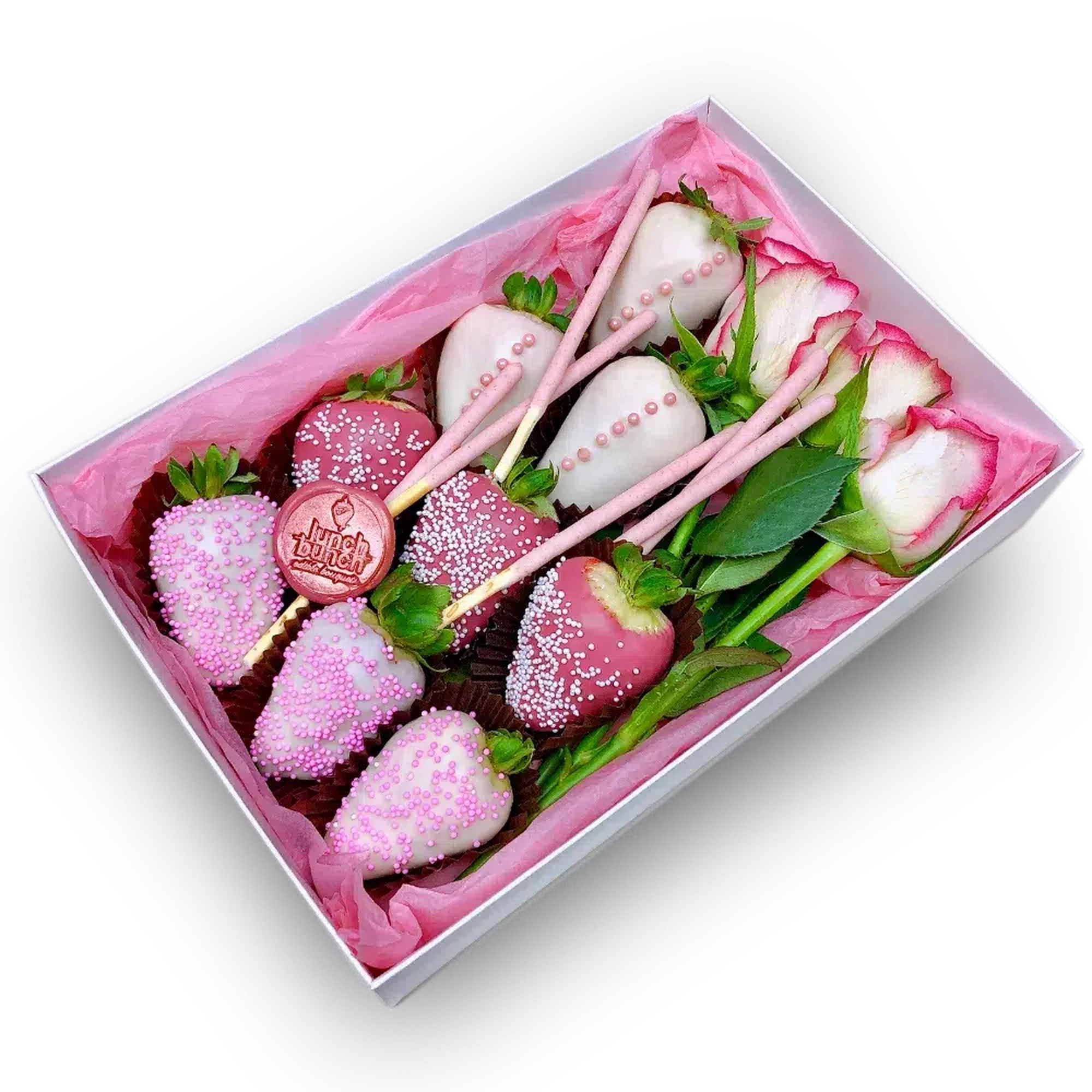 Deliver chocolate strawberries in the give the box roses and chocolate same day delivery