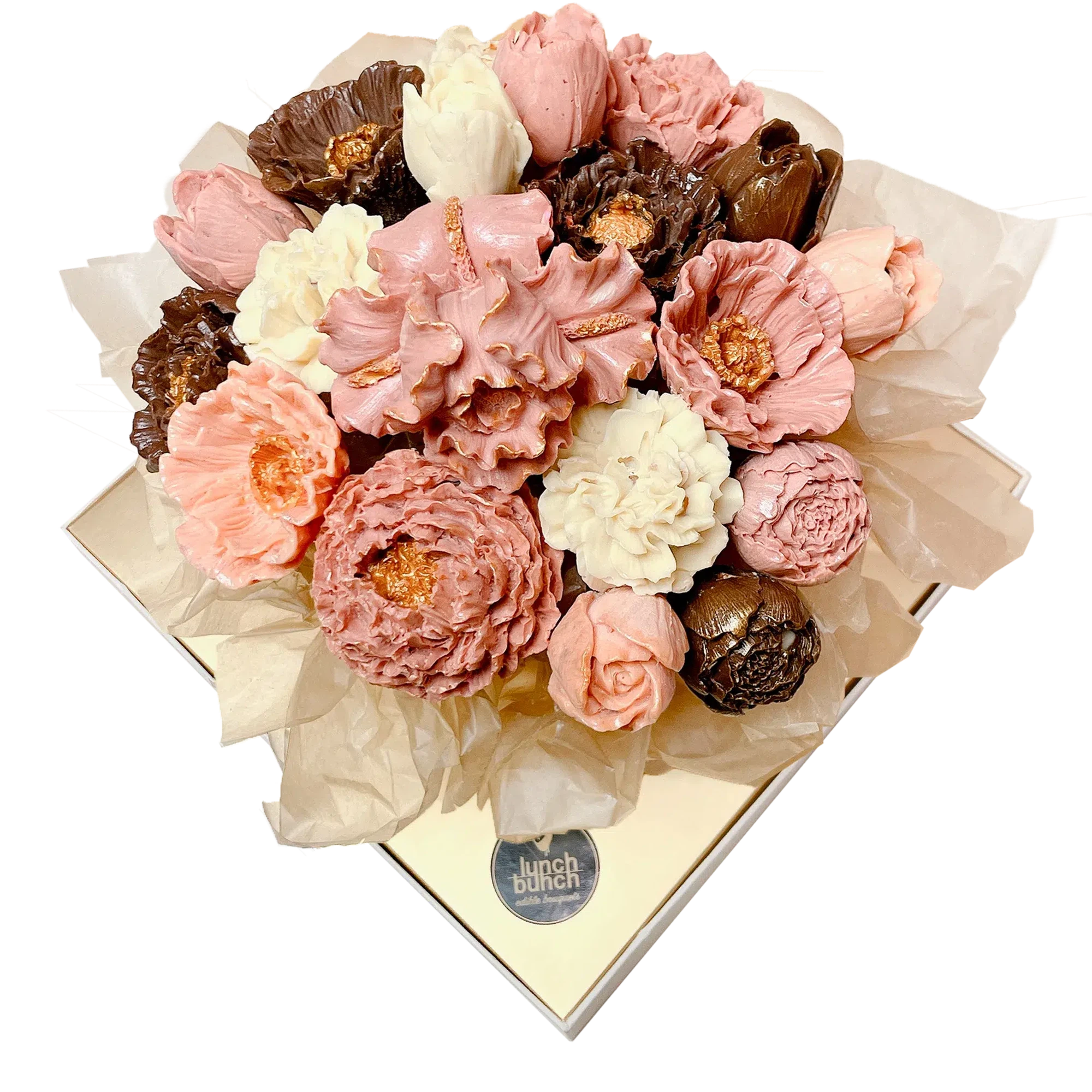 Chocolate Flowers Bouquet Dusk-Chocolate Bouquet-Lunch Bunch