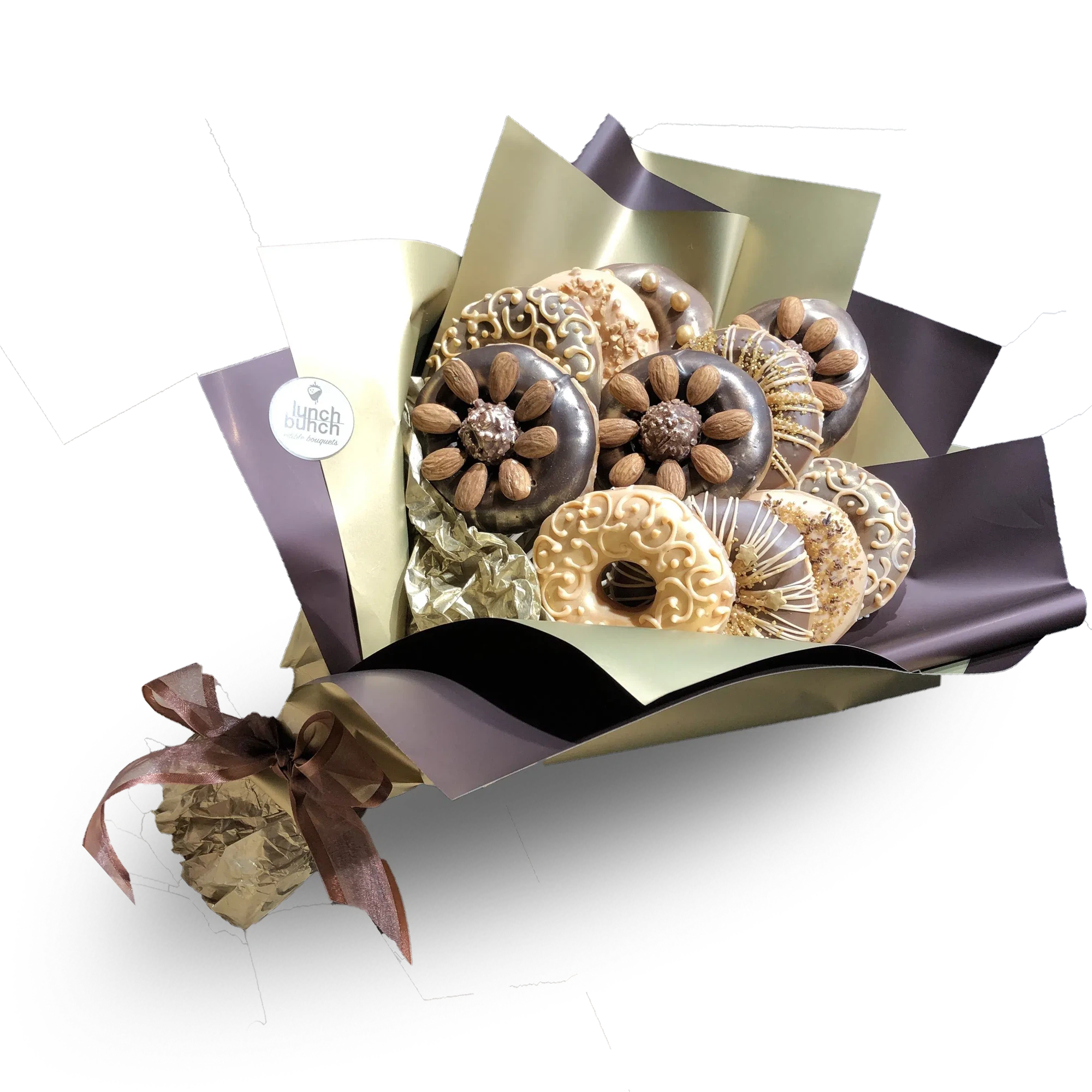 LunchBunch doughnut bouquet online delivery chocolate bouquet order online Adelaide delivery