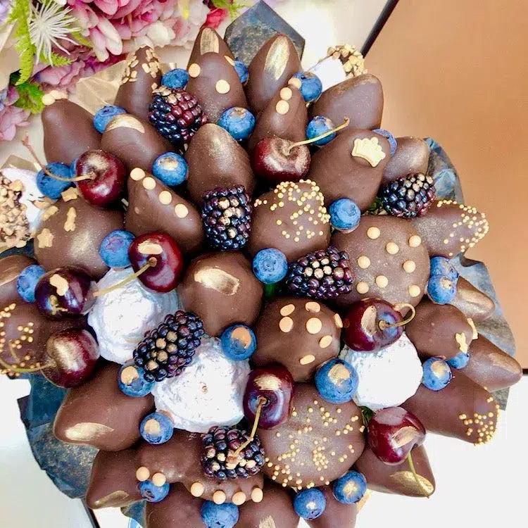 Chocolate gift Bouquet delivered same day Adelaide chocolate delivery Adelaide doughnut bouquet delivery online chocolate bouquet