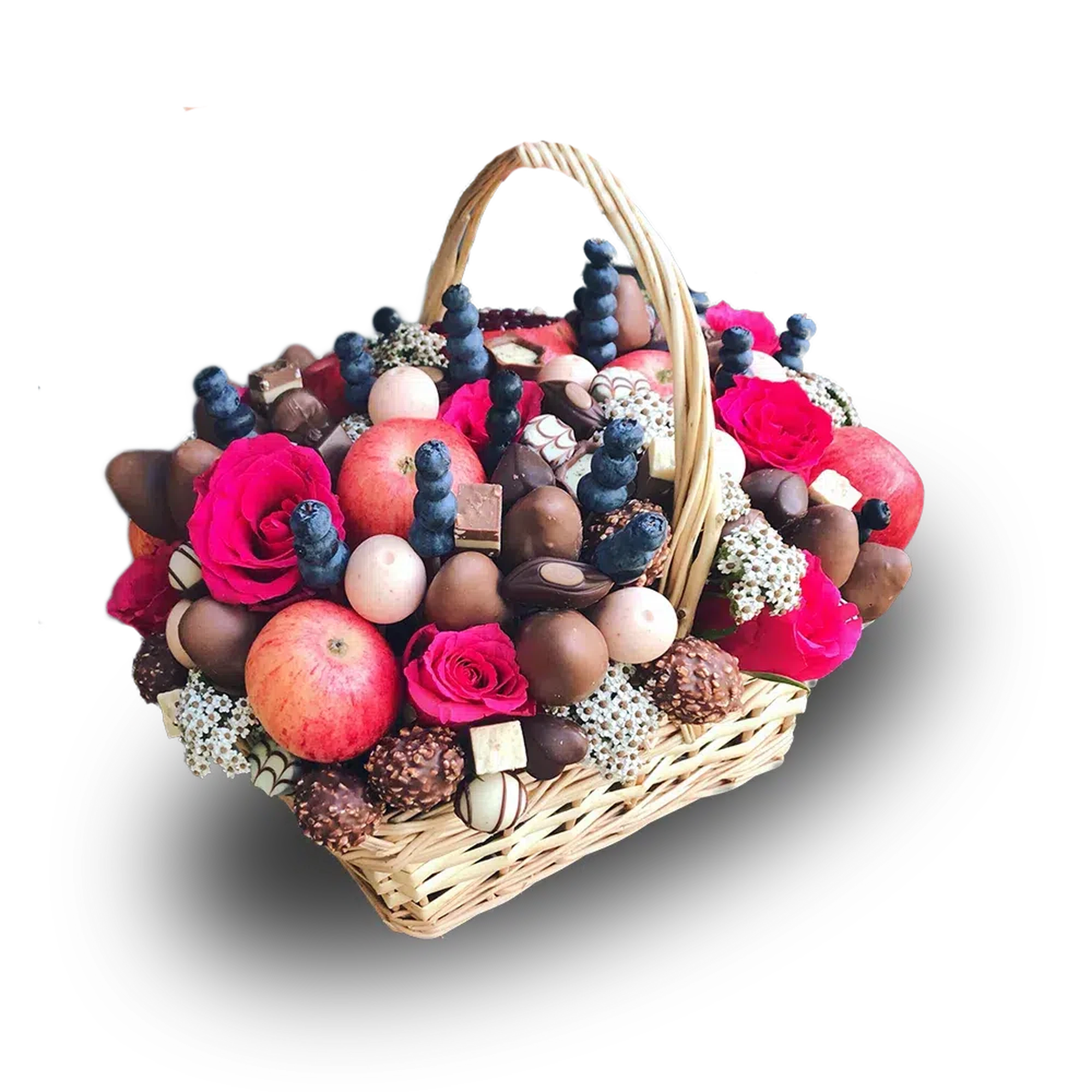 Lindt Chocolate Gift Basket-Baskets-Lunch Bunch