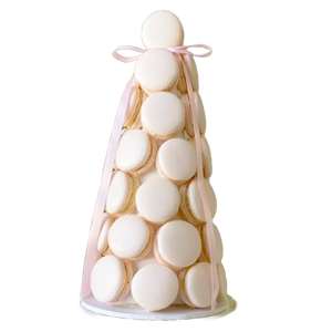 Wedding White Macaron Tower Melbourne Adelaide 