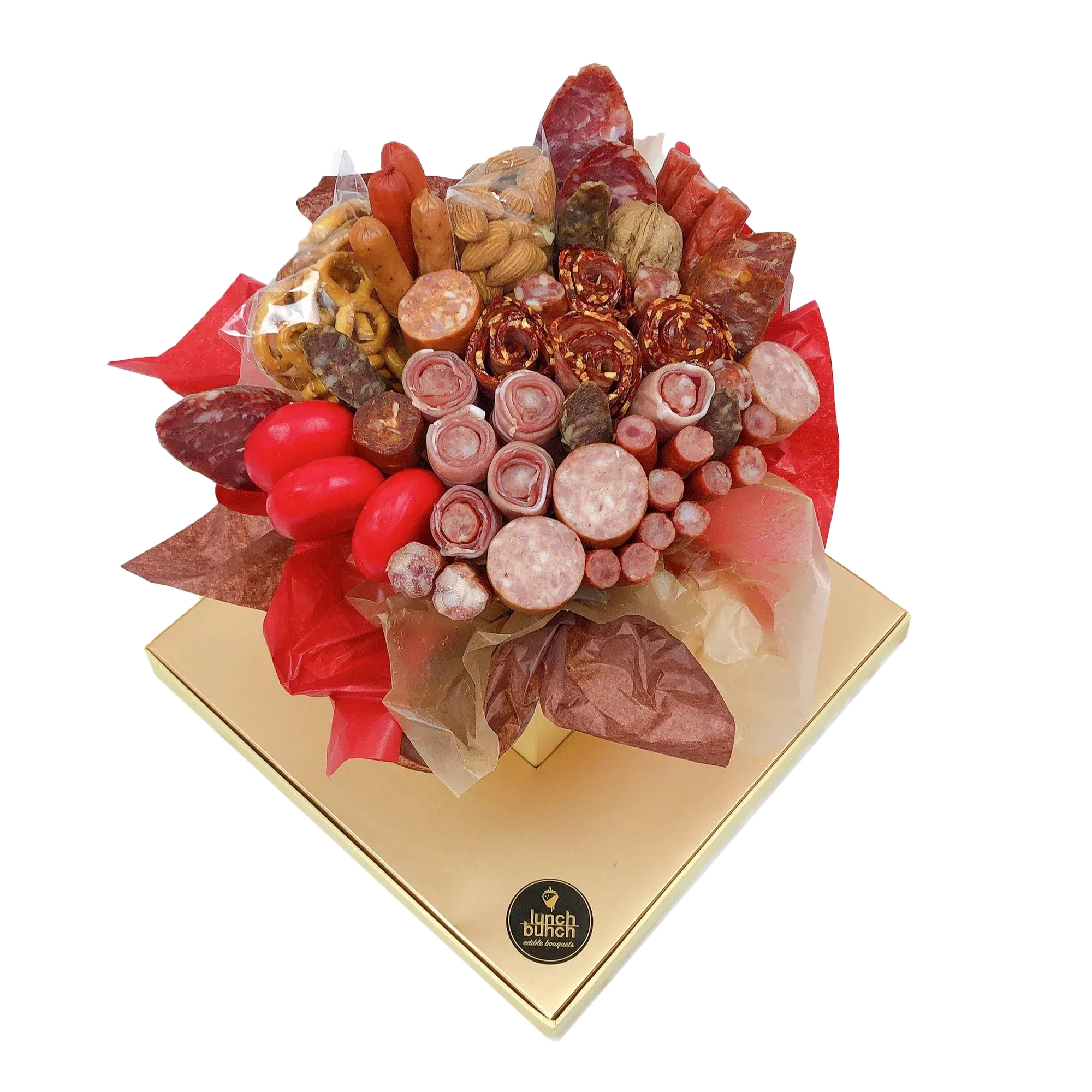 Prosciutto Roses Meat & Cheese Bouquet, gourmet gift hampers, gourmet gift basket, gourmet hampers, gourmet gift packs, savoury hampers