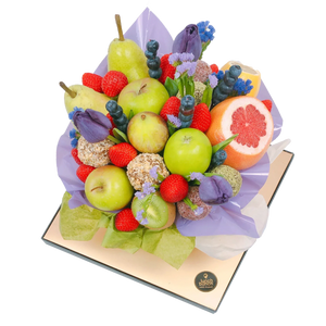 Protein Balls & Fruits Vegan Bouquet-Chocolate Bouquet-Lunch Bunch