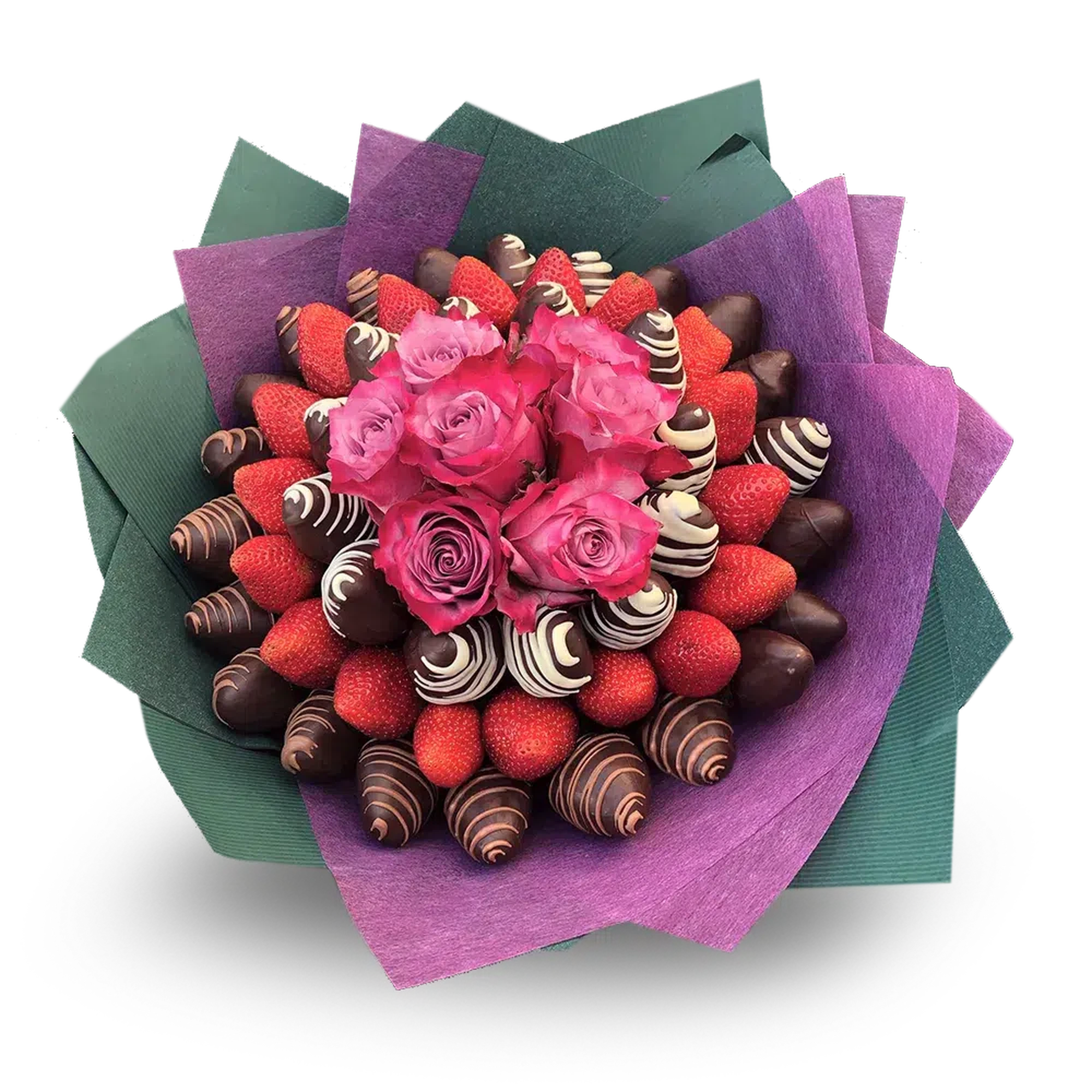 Roseberry Posie Chocolate Blooms Sweet Bouquet anniversary gift chocolate bouquet order online edible bouquet adelaide Delivery