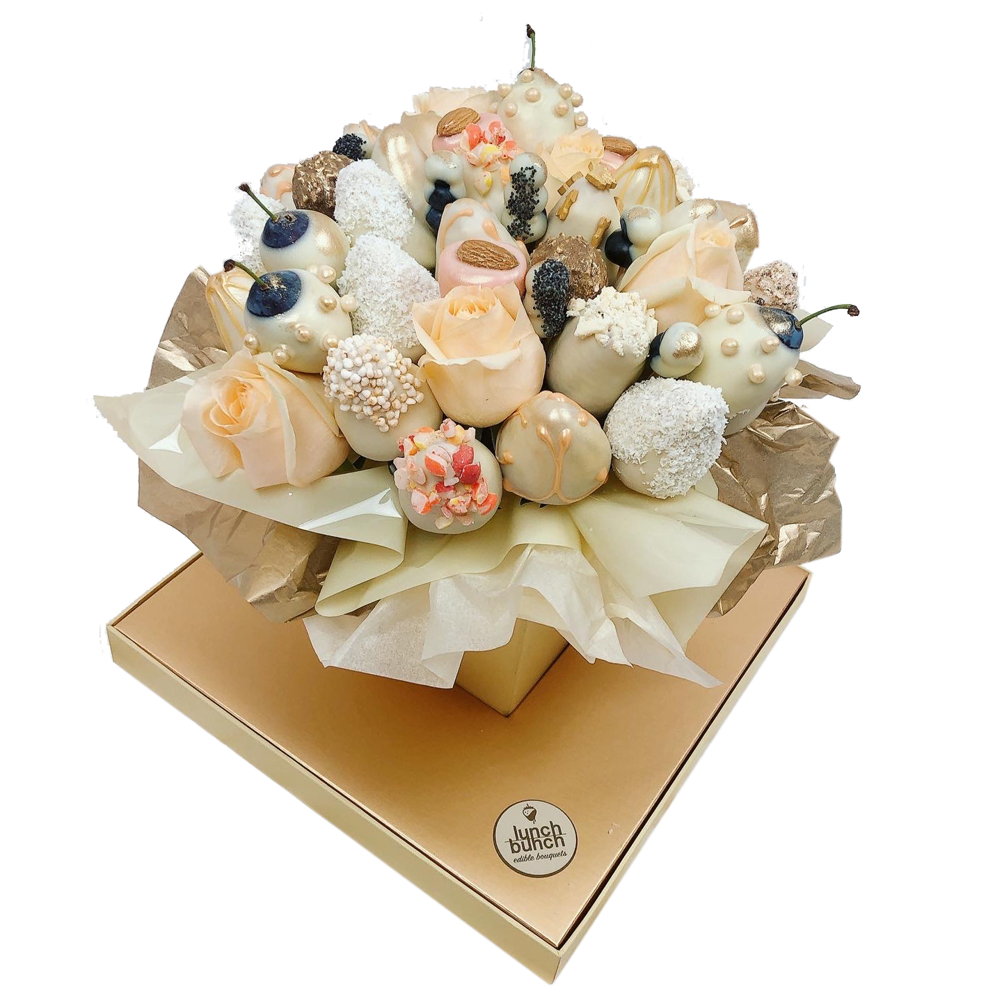 Engagement Gift, chocolate strawberries Bouquet, Romantig gift, engagement present, white chocolate bouquet, dessert gift adelaide delivery