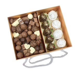 Merci chocolate mixed with whitman's chocolate and lindt box of chocolates same day delivery Adelaide gifts


