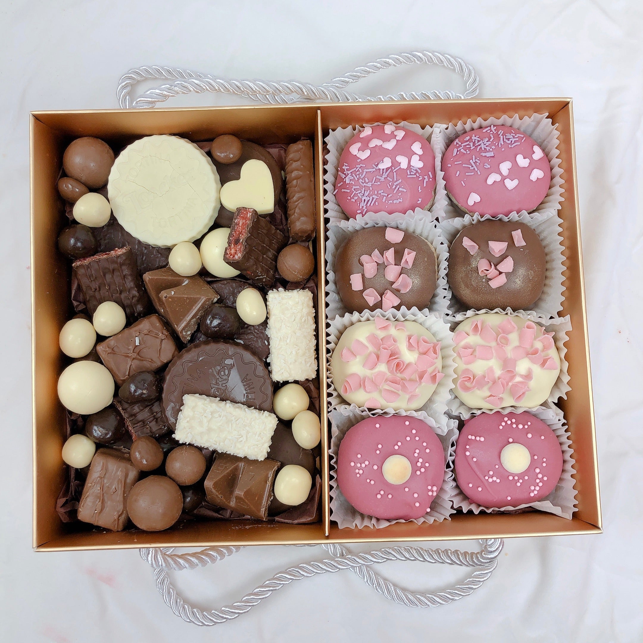 Chocolate desserts delivered Adelaide same-day delivery birthday gift wedding anniversary doughnut gift hamper