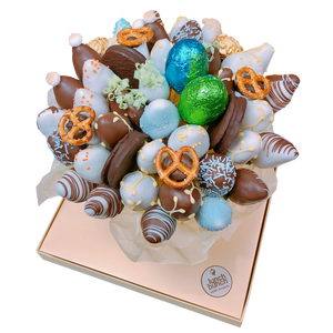 Easter Chocolate Bouquet, Dessert gift box, adelaide chocolate gift delivery, same day delivery